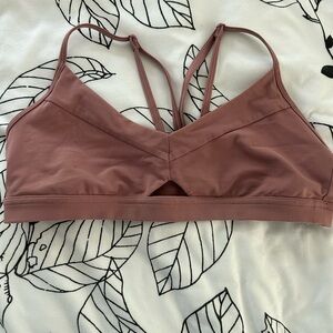 Lululemon Deeper Breath Sports Bra, Size 8, Spice Chai, Perfect Condition
